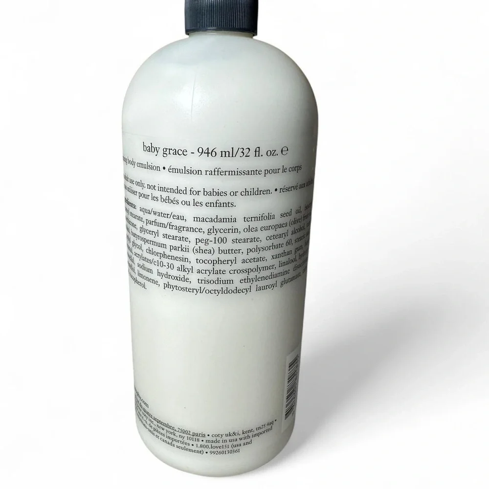 Philosophy XL Size 32fl.oz Baby Grace Firming Body Emulsion *NEW* - Picture 2 of 6
